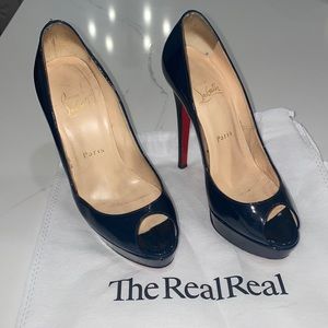 Christian Louboutin Lady Pee - Navy Blue